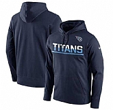 Men's Tennessee Titans Nike Sideline Circuit Pullover Performance Hoodie - Navy FengYun,baseball caps,new era cap wholesale,wholesale hats